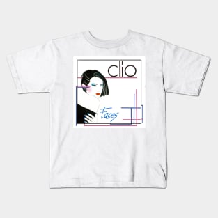 Clio - Faces Kids T-Shirt